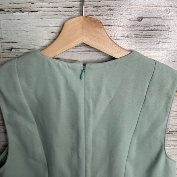 Ann Taylor green blouse  size small - Picture 5 of 7